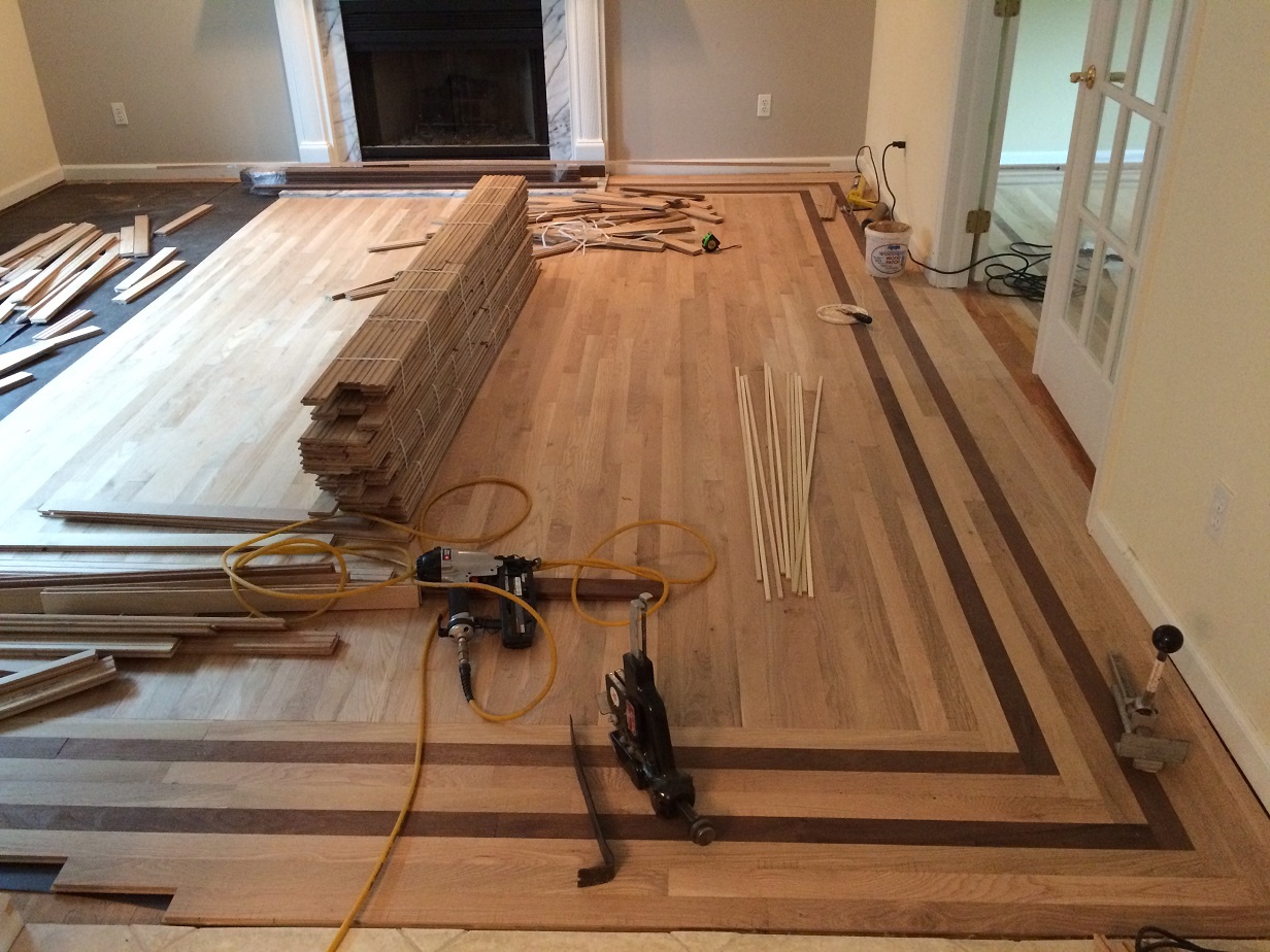 Hardwood Floor Inlay Installation – Flooring Guide by Cinvex